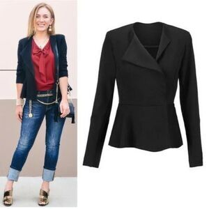 Cabi Agency Peplum Jacket G1